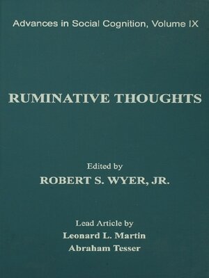 cover image of Ruminative Thoughts